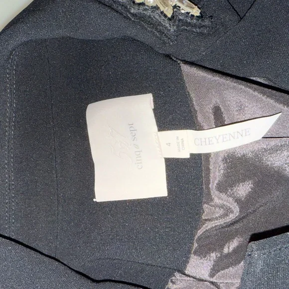 Cinq à Sept Black Embellished Blazer - Picture 7 of 7